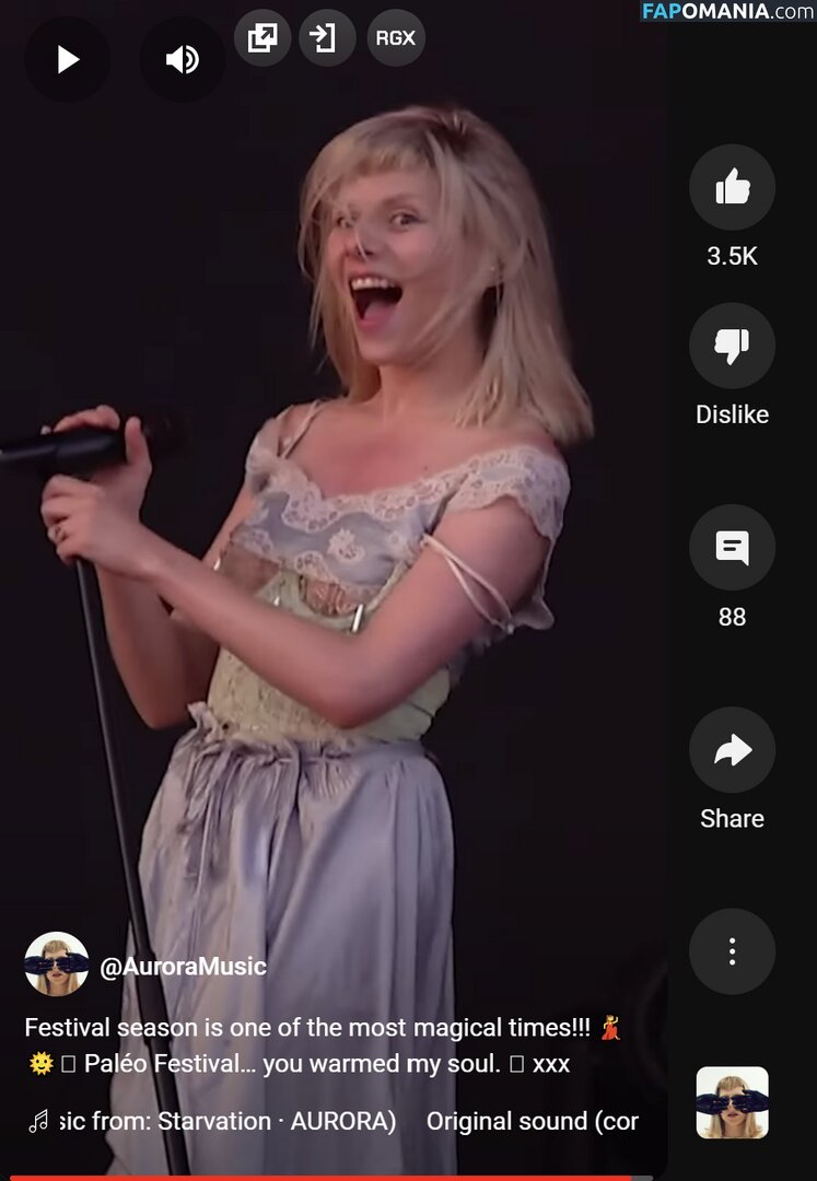Aurora Aksnes / auroramusic / singer Nu OnlyFans  Photo fuitée #202