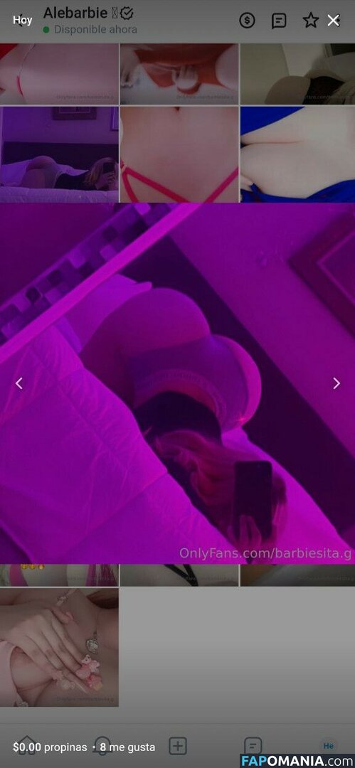 Alebarbie / _barbiesita / barbiesita.g Nu OnlyFans  Photo fuitée #4
