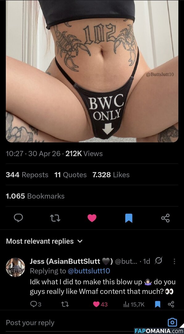 butt_slut / butt_slutt / buttslutt10 Nu OnlyFans  Photo fuitée #1