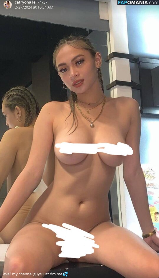 Catryona Lei / Ryona Lei Perez / _ayecatxryona Nu OnlyFans  Photo fuitée #4