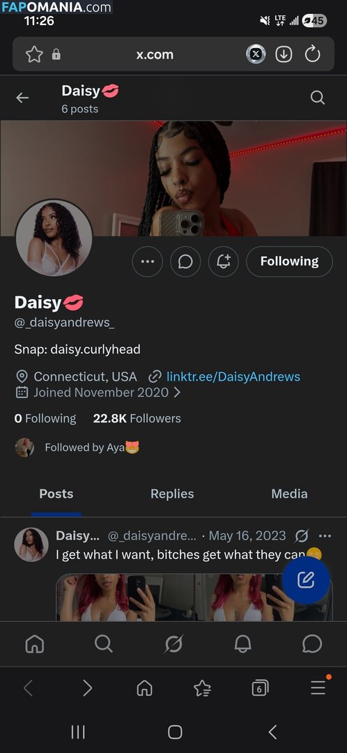 _daisy.andrews_ / _daisyandrews_ / brandivandrews Nu OnlyFans  Photo fuitée #1