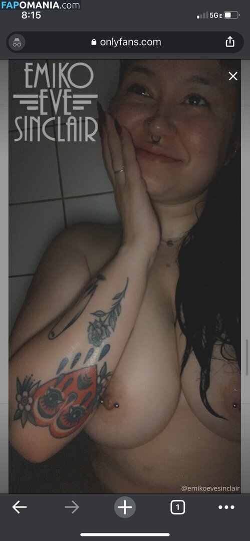 emikoevesinclair / katherine hershey / katie hershey / katieemiko3 / twitchywitchygoth Nu OnlyFans  Photo fuitée #7