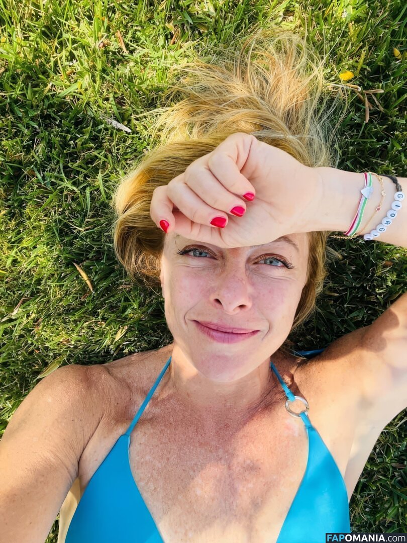Giorgia Meloni / Italian Prime Minister 🇮🇹 / giorgiameloni Nu OnlyFans  Photo fuitée #1
