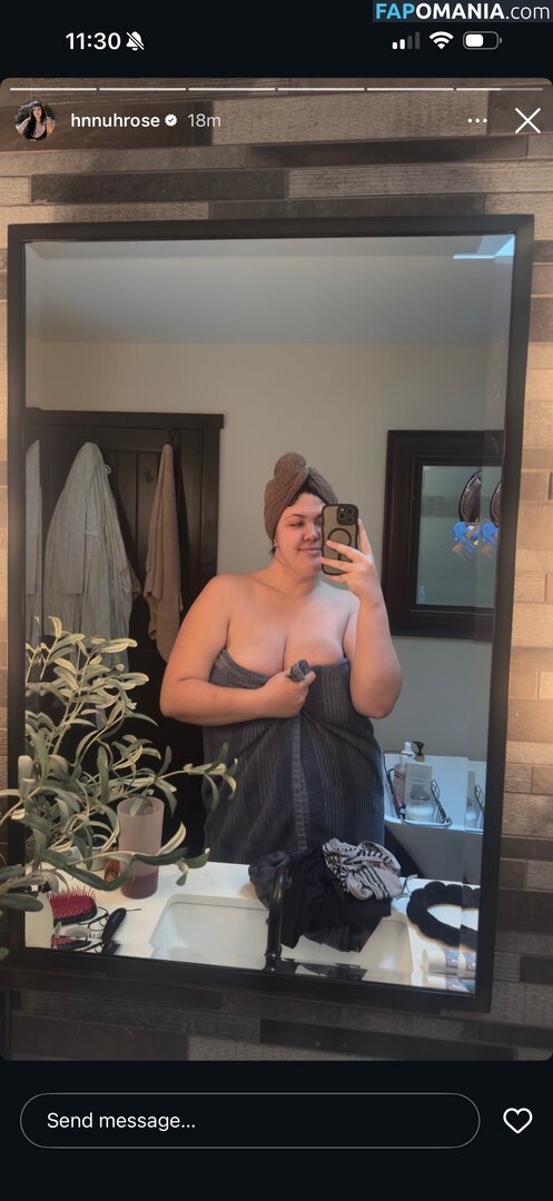 Hannah Rose / Hnnuhrose Nu OnlyFans  Photo fuitée #1