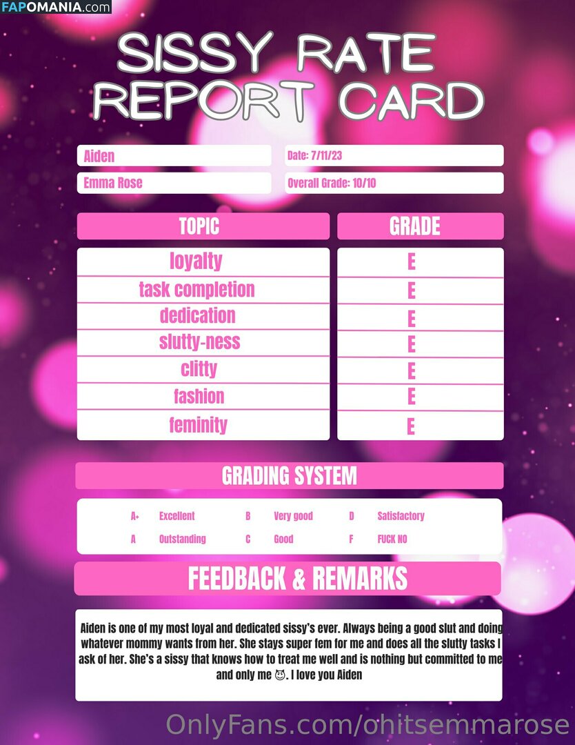 ohitsemmarose Nu OnlyFans  Photo fuitée #46