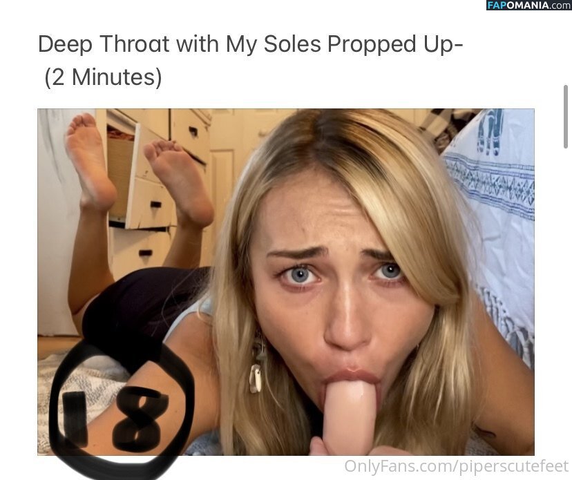 _piperfox_ / piperscutefeet Nu OnlyFans  Photo fuitée #37