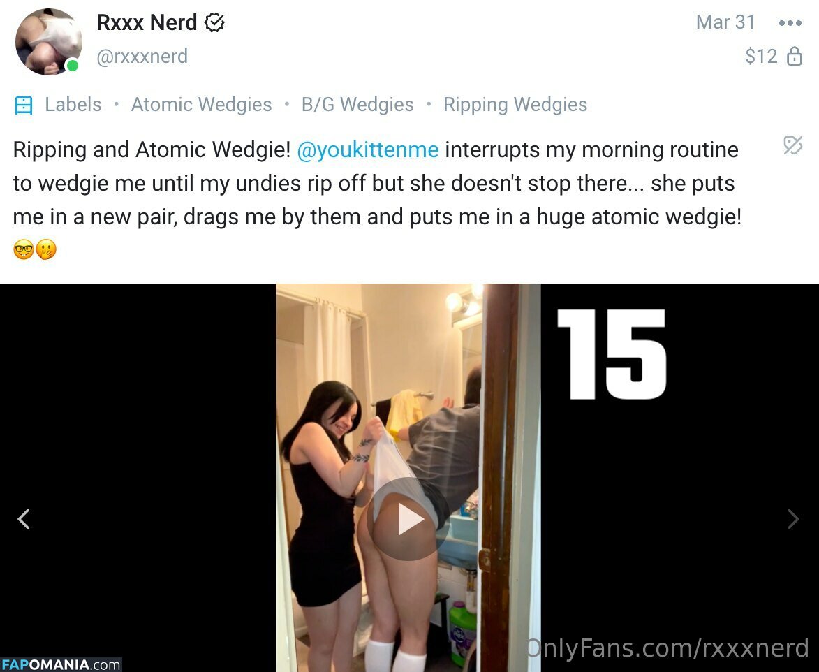 rxxnne25 / rxxxnerd Nu OnlyFans  Photo fuitée #7
